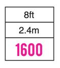Bounceking 8 Foot 2.4m Sky Zone Combo Trampoline