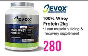 Evox 100% Whey Protein-2Kg