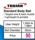 Trojan 55cm Standard Body Ball