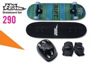 No Fear Skateboard Set