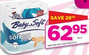 Baby Soft 2 Ply Toilet Rolls-18's