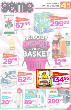 Game Botswana : Gabarone (20 Oct - 23 Oct 2016) , page 1