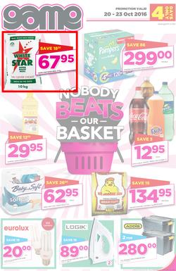 Game Botswana : Gabarone (20 Oct - 23 Oct 2016) , page 1