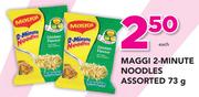 Maggi 2 Minute Noodles Assorted-73g Each