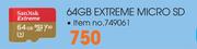 SanDisk 64GB Extreme Micro SD