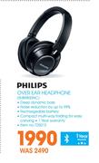 Philips Over Ear Headphone SHB9850NC