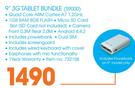 Blackweb 9" 3G Tablet Bundle S9000