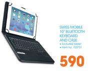 Swiss Mobile 10" Bluetooth Keyboard And Case