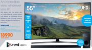 Samsung 55" UHD 4K Curved Smart LED TV 55KU7500
