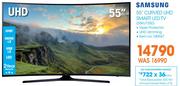 Samsung 55" UHD Curved Smart LED TV 55KU7350