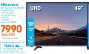 Hisense 49" UHD Smart TV 49K300UW
