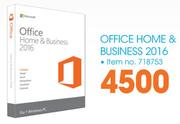 Microsoft Office Home & Business 2016