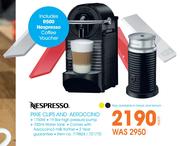 Nespresso Pixie Clips And Aeroccino-Each