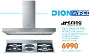 Smeg 90Cm Stainless Steel Extractor KAT900HX