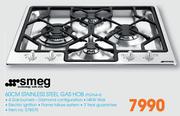 Smeg 60Cm Stainless Steel Gas Hob PGF64-4