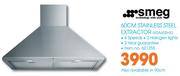 Smeg 60Cm Stainless Steel Extractor KSA600HX