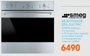 Smeg 60Cm Stainless Steel Electric Oven SF385XSA