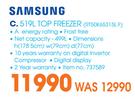 Samsung 519Ltr Top Freezer RT50K65315LF