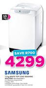Samsung 13Kg White Top Load Washing Machine WA13F5S2UWW F