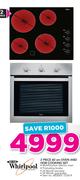 Whirlpool 2 Piece 60cm Oven And Hob Cooking Set