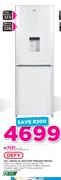 Defy 323Ltr Metallic Bottom Freezer Fridge
