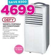 Defy 9000BTU Portable Air Conditioner ACP09H2