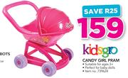 Kidsgro Candy Girl Pram