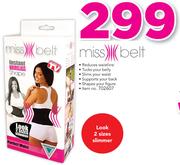 Miss belt online price at game