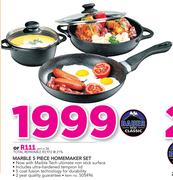 Bauer Eco Classic Marble 5 Piece Homemaker Set