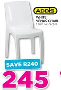 Addis White Venus Chair