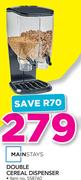 Mainstays Double Cereal Dispenser