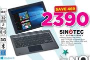 Sinotec 10.1" 3G 2 In 1 Device