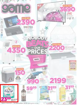 Game Zambia : Lusaka Nobody Beats Our Prices (1 Dec - 14 Dec 2016), page 1