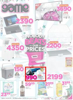 Game Zambia : Lusaka Nobody Beats Our Prices (1 Dec - 14 Dec 2016), page 1