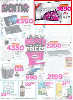 Game Zambia : Lusaka Nobody Beats Our Prices (1 Dec - 14 Dec 2016), page 1