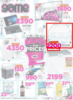 Game Zambia : Lusaka Nobody Beats Our Prices (1 Dec - 14 Dec 2016), page 1