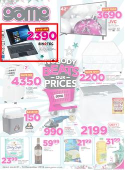 Game Zambia : Lusaka Nobody Beats Our Prices (1 Dec - 14 Dec 2016), page 1
