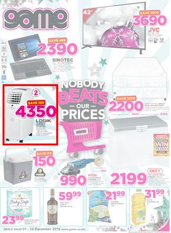 Game Zambia : Lusaka Nobody Beats Our Prices (1 Dec - 14 Dec 2016), page 1