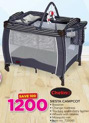 Chelino camp cot game 2025