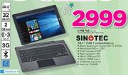 Sinotec 10.1" 2 In 1 Convertible D