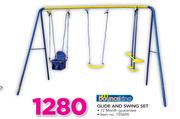 BounceKing Glide And Swing Set