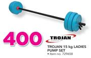 Trojan 15Kg Ladies Pump Set