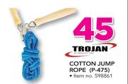 Trojan Cotton Jump Rope P-475