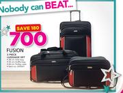 Fusion 3 Piece Luggage Set