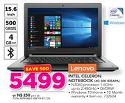 Lenovo Intel Celeron Notebook 4G 500 IDEAPA