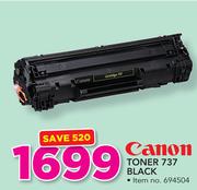 Canon Toner 737 Black