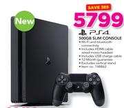 PS4 500GB Slim Console