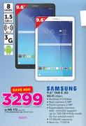 Samsung 9.6" Tab E 3G Wi-Fi T561-Each