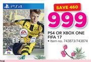 PS4 Or Xbox One FIFA 17