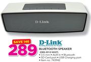 D-Link Bluetooth Speaker DBS-2012-WHIT